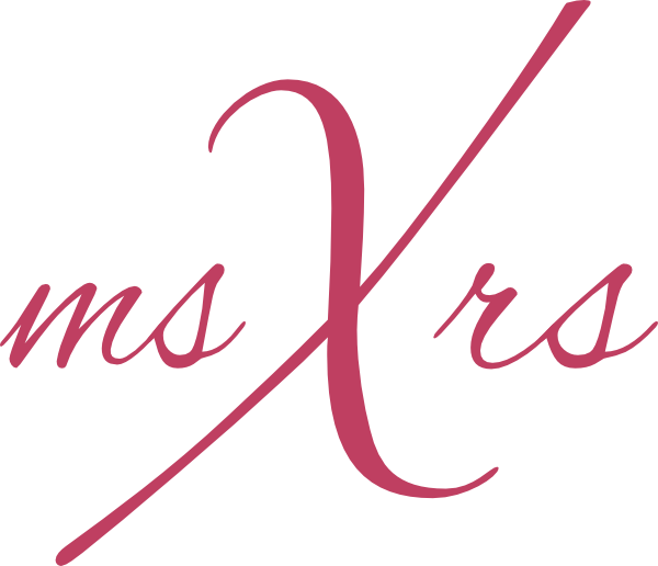 Ms Xrs Logo in seductive berry colour